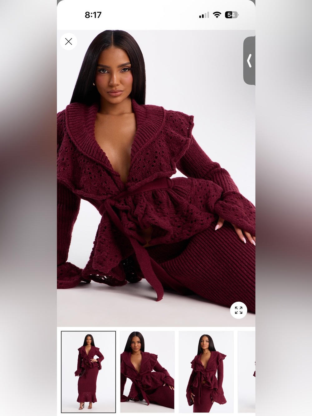 Sweater set size xs brand new